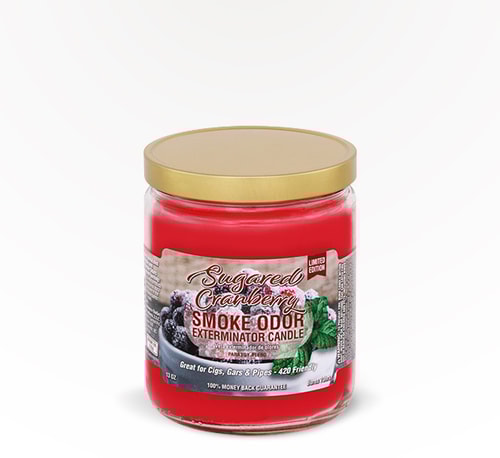 Smoke Odor Exterminator Candle Sugared Cranberry 13 oz