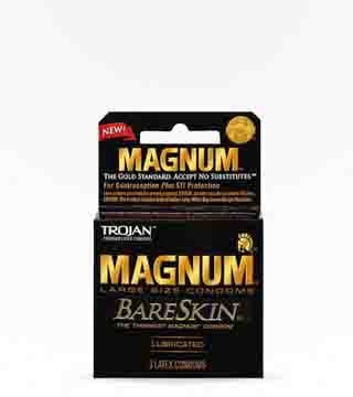 Trojan Magnum Bareskin 3 Pack