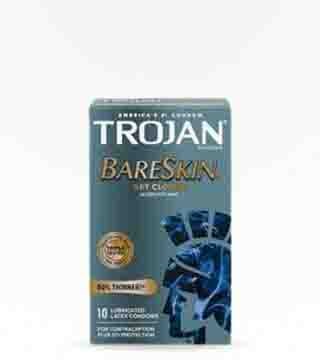 Trojan BareSkin Lubricated 10 Pack