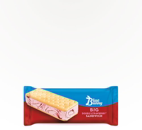 Blue Bunny Big Double Strawberry Ice Cream Sandwich 6 oz