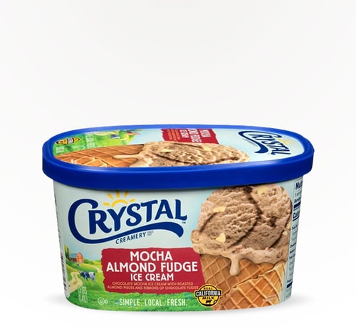 Crystal Creamery Family Favorites Mocha Almond Fudge Ice Cream 1.65 l