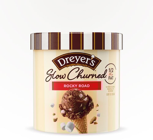 Dreyer's Slow Churned Rocky Road 48 Pack (12oz)