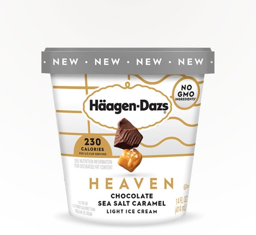 Häagen-Dazs Heaven Chocolate Sea Salt Caramel 14oz (Bottle)