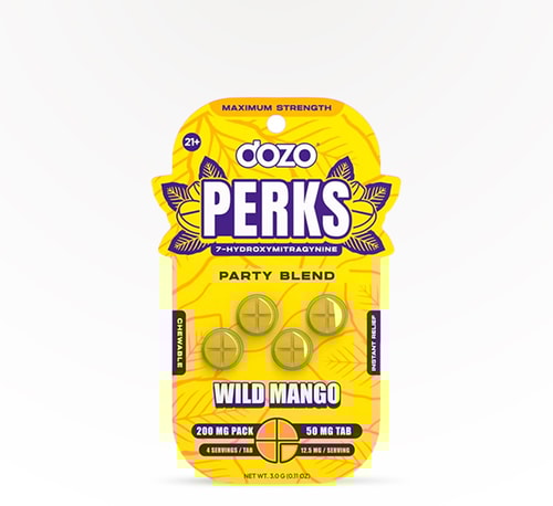 dozo PERKS 7-OH (Wild Mango) 50 mg 4 count