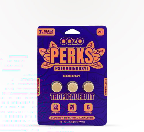 dozo PERKS Pseudo (Tropical Fruit) 20 mg 3 count
