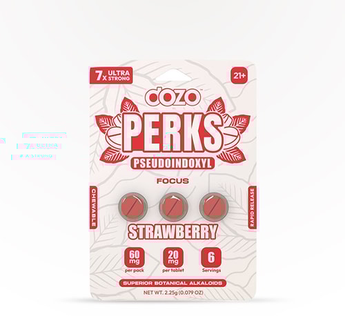 dozo PERKS Pseudo (Strawberry) 20 mg 3 count