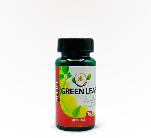 Green Leaf Capsules Relief Red Bali 75 count