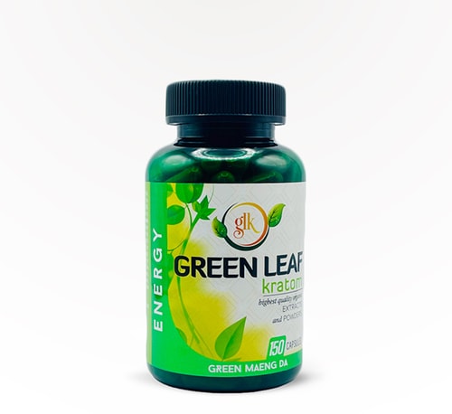 Green Leaf Capsules Energy Green Maeng Da 150 count
