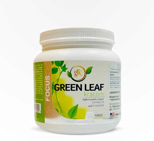Green Leaf Powder Focus White Maeng Da 500 g