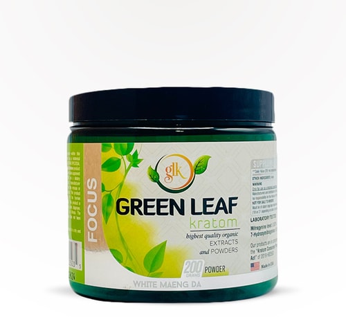 Green Leaf Powder Focus White Maeng Da 200 g