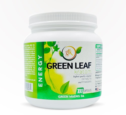 Green Leaf Capsules Energy Green Maeng Da 700 count