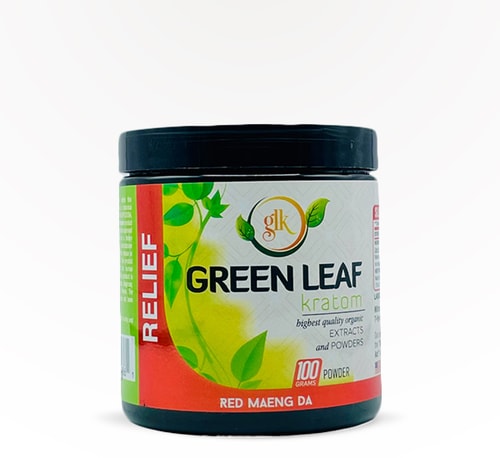 Green Leaf Powder Relief Red Maeng Da 100 g