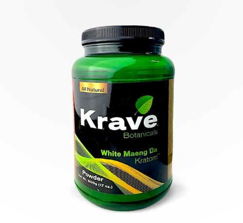 Krave Botanicals Powder White Maeng Da 500 g