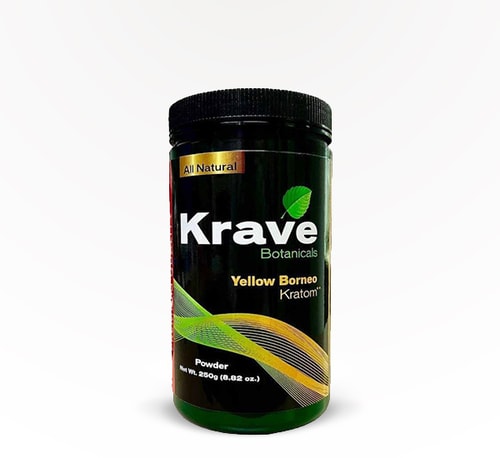 Krave Botanicals Powder Yellow Borneo 250 g