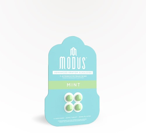 Modus Tablets 7-Hydroxymitragynine (Mint) 20 mg 4 count