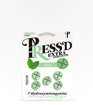 Press'd Tablets 7-Hydroxymitragynine (Mint) 40 mg 5 count