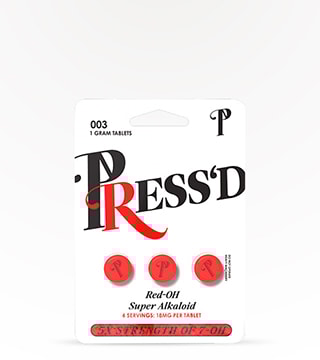 Press'd Tablets Red-OH Super Alkaloid 18 mg 3 count