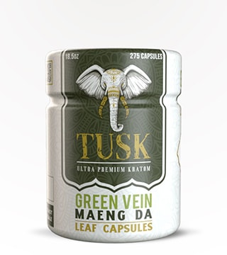 Tusk Capsules Green Vein Maeng Da 275 count
