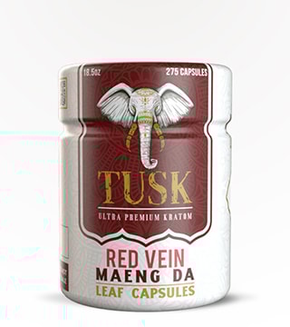 Tusk Capsules Red Vein Maeng Da 275 count