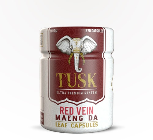 Tusk Capsules Red Vein Maeng Da 275 count