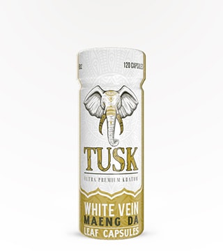 Tusk Capsules White Vein Maeng Da 120 count