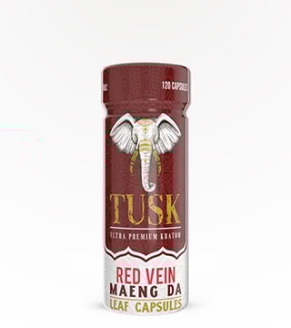 Tusk Capsules Red Vein Maeng Da 120 count