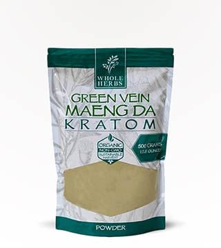 Whole Herbs Powder Green Vein Maeng Da 17.5 oz