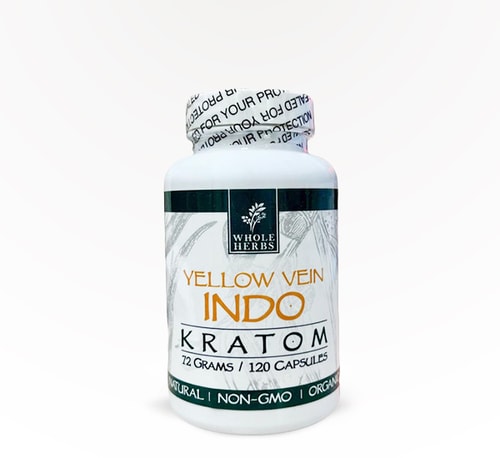 Whole Herbs Capsules Yellow Vein Indo 120 count