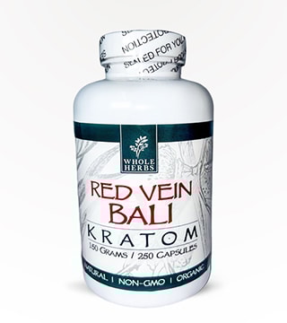 Whole Herbs Capsules Red Vein Bali 250 count