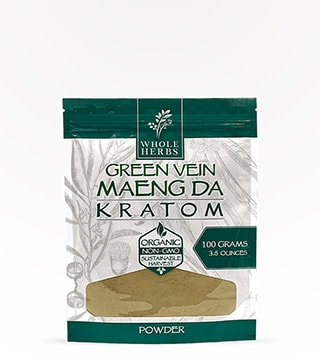 Whole Herbs Powder Green Vein Maeng Da 3.5 oz