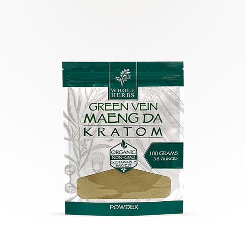 Whole Herbs Powder Green Vein Maeng Da 3.5 oz