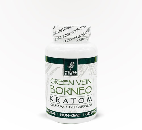 Whole Herbs Capsules Green Vein Borneo 120 count