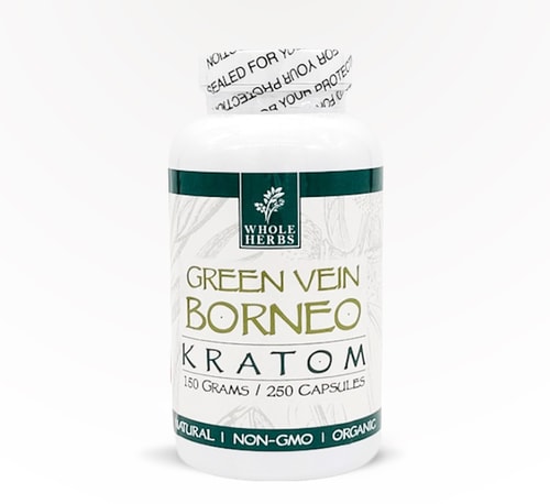 Whole Herbs Capsules Green Vein Borneo 250 count