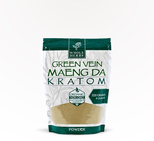 Whole Herbs Powder Green Vein Maeng Da 8 oz