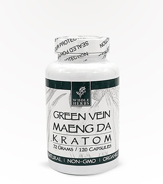 Whole Herbs Capsules Green Vein Indo 120 count