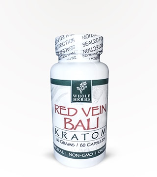 Whole Herbs Capsules Red Vein Bali 60 count