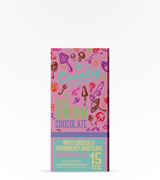 Canabzy Chocolate Magic White Chocolate Strawberry Shortcake 50 g Single