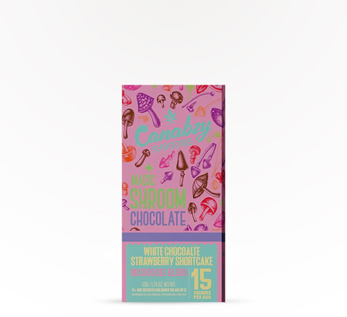 Canabzy Chocolate Magic White Chocolate Strawberry Shortcake 50 g Single