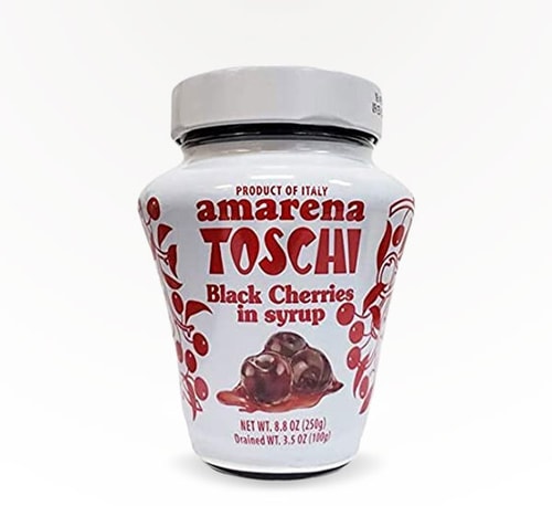 Amarena Toschi Black Sour Italian Cherries 8.8 oz