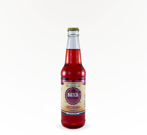 Batch Craft Soda Snozzberry 12 oz bottle