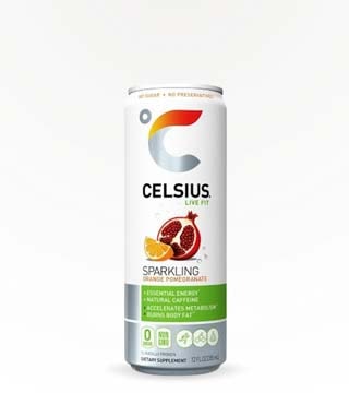 Celsius Orange Pomegranate 12 Cans