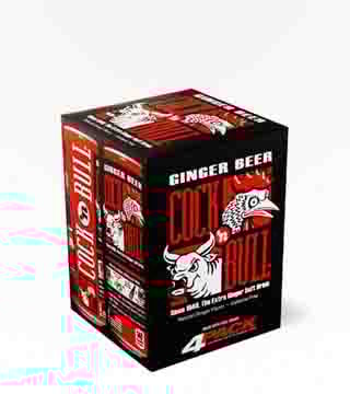 Cock and Bull Ginger Beer 4 cans 12 oz