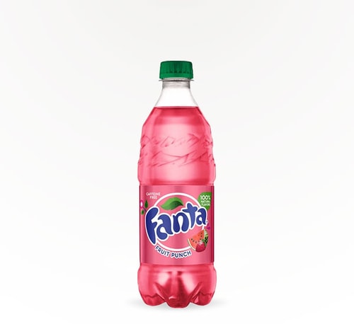 Fanta Fruit Punch Soda 20 oz bottle