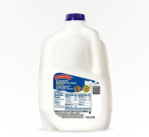 Friendly Farms 2 Percent Reduced Fat Milk Gallon