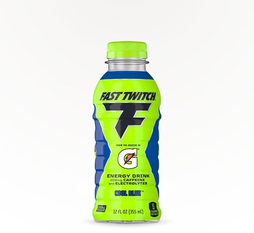 Gatorade Fast Twitch Cool Blue 12 oz bottle