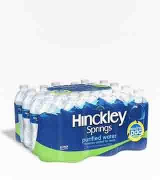 Hinckley Springs Water 24 Bottles 16.9 oz