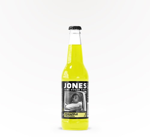 Jones Soda Pineapple 12 oz bottle