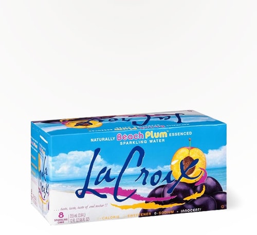 La Croix Beach Plum 8 cans 12 oz