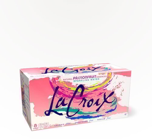 La Croix Passionfruit 8 cans 12 oz