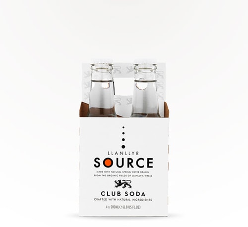 Llanllyr Source Club Soda 4 bottles 6.8 oz